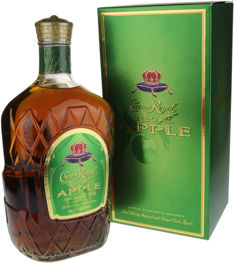 Crown Royal Regal Apple Whiskey PNG