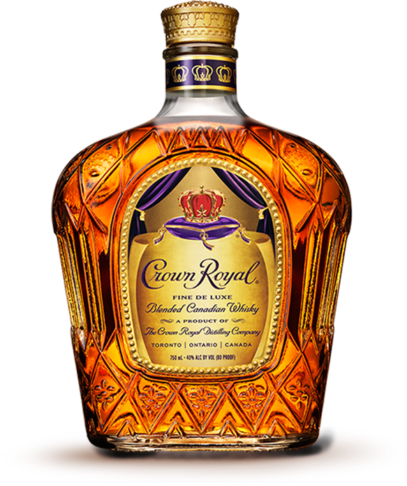 Crown Royal Whisky Bottle PNG