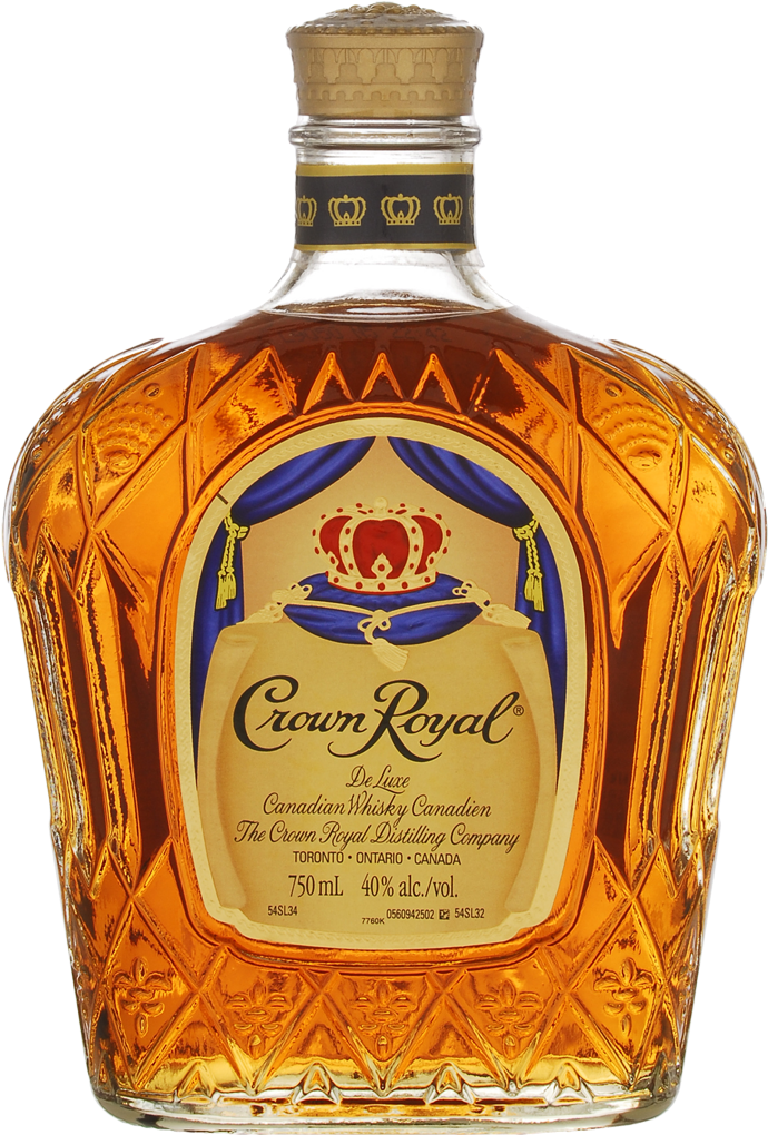 Crown Royal Whisky Bottle PNG