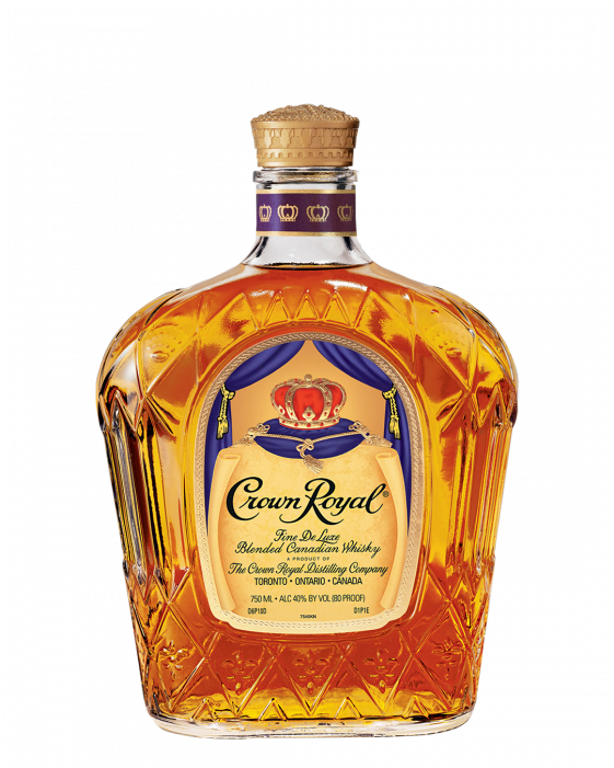 Crown Royal Whisky Bottle PNG