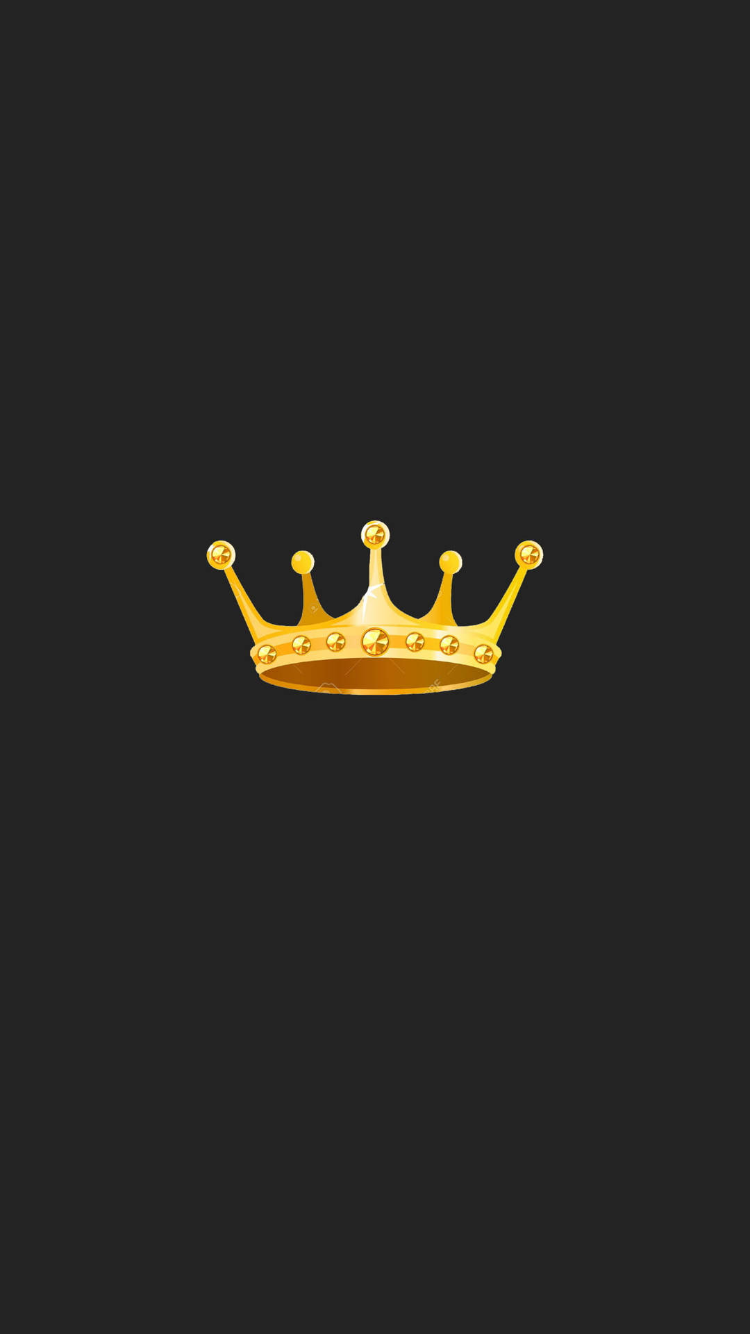 Crown With Long Tips Black Queen Wallpaper