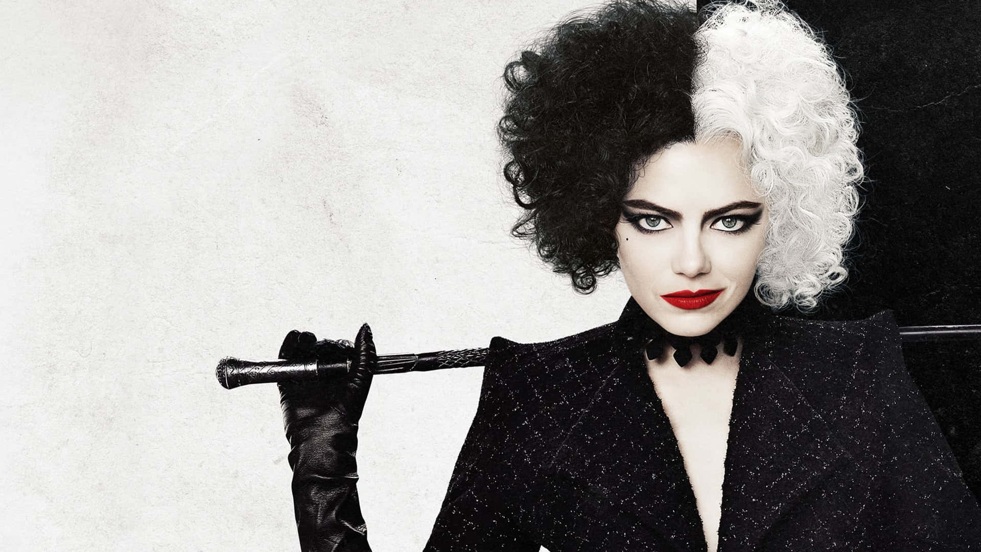 Get your fashion fix with this Cruella De Vil inspired look.