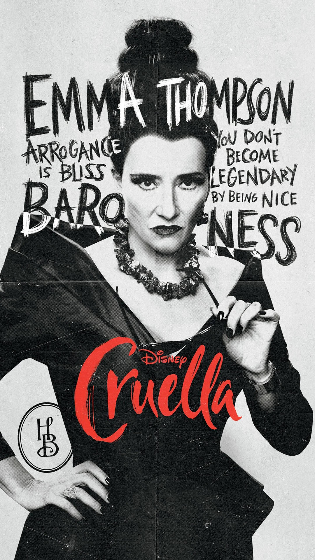 Cruella Baroness Von Hellman Wallpaper
