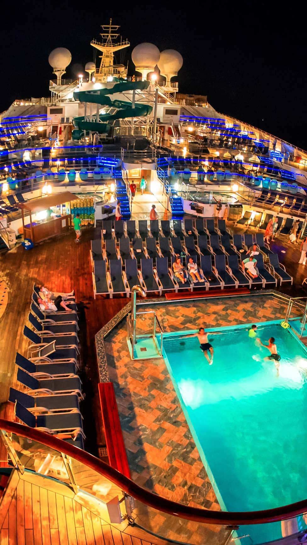 Premium Night Cruise Ship With Pool Picture