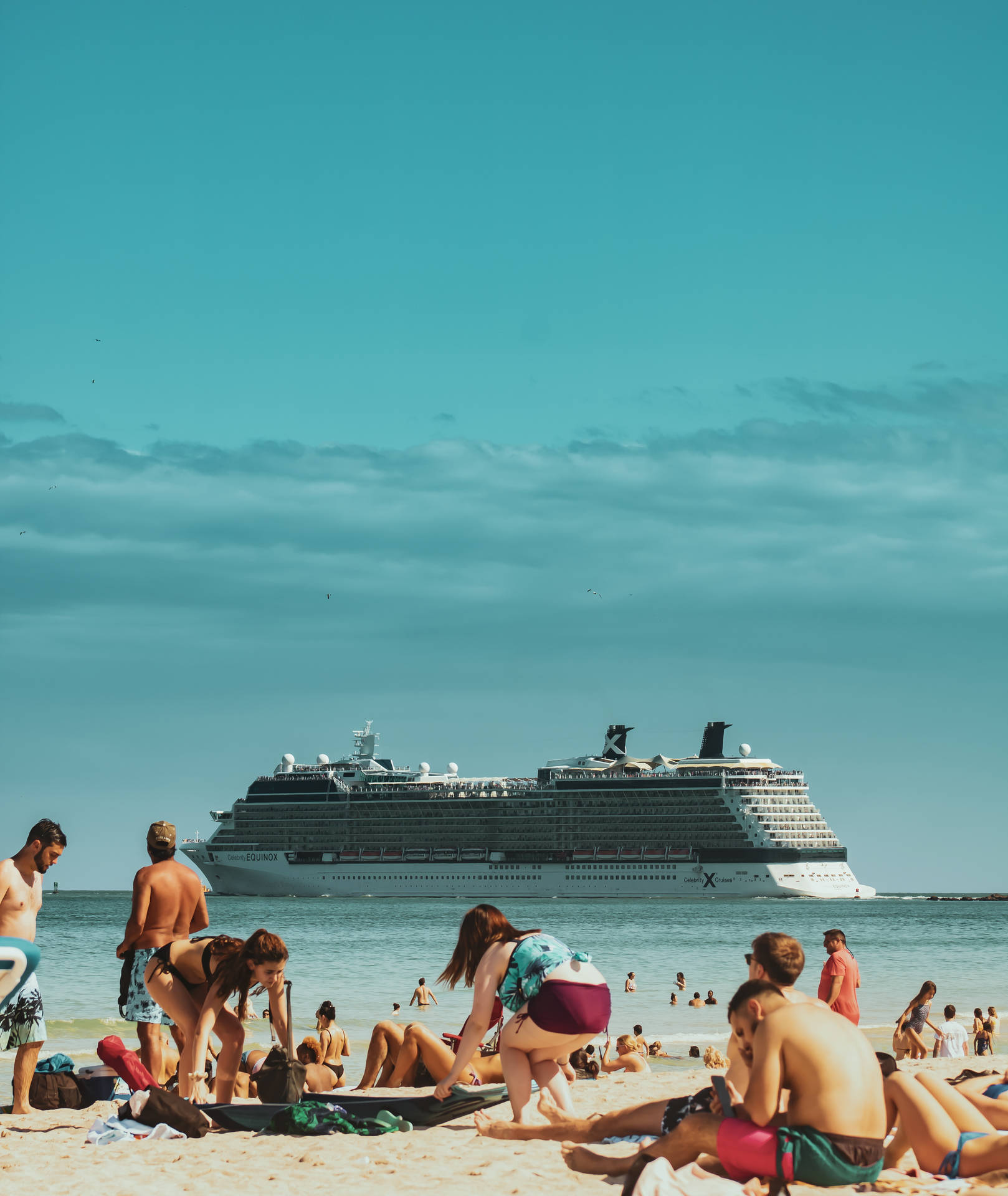 Cruise Ship Vacation Wallpaper