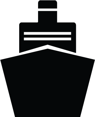 Cruise Ship Voyage Vector PNG