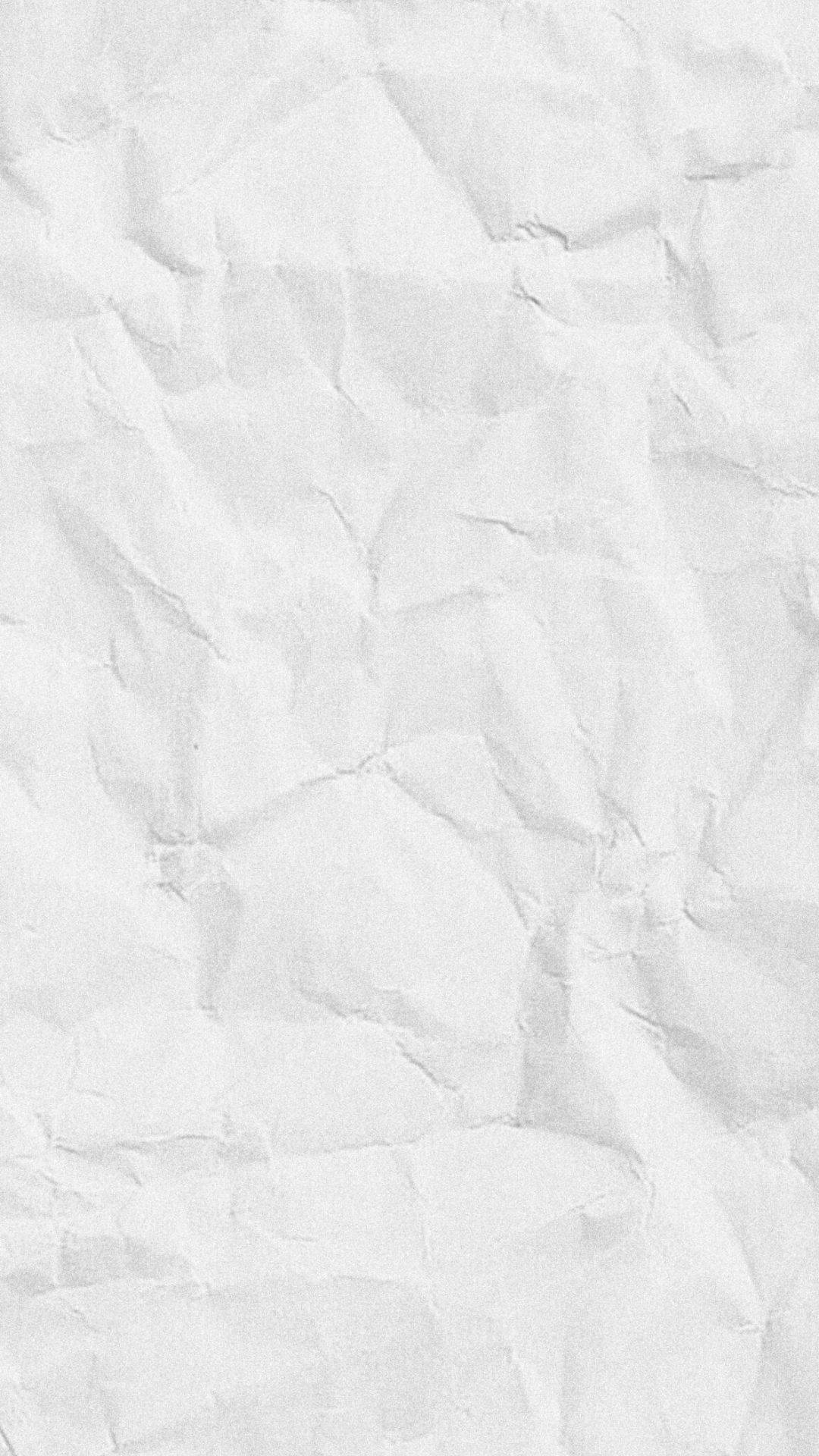 Crumpled Aesthetic White Paper Picture