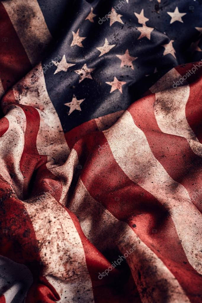 Krummet amerikansk flag kølig iPhone tapet Wallpaper