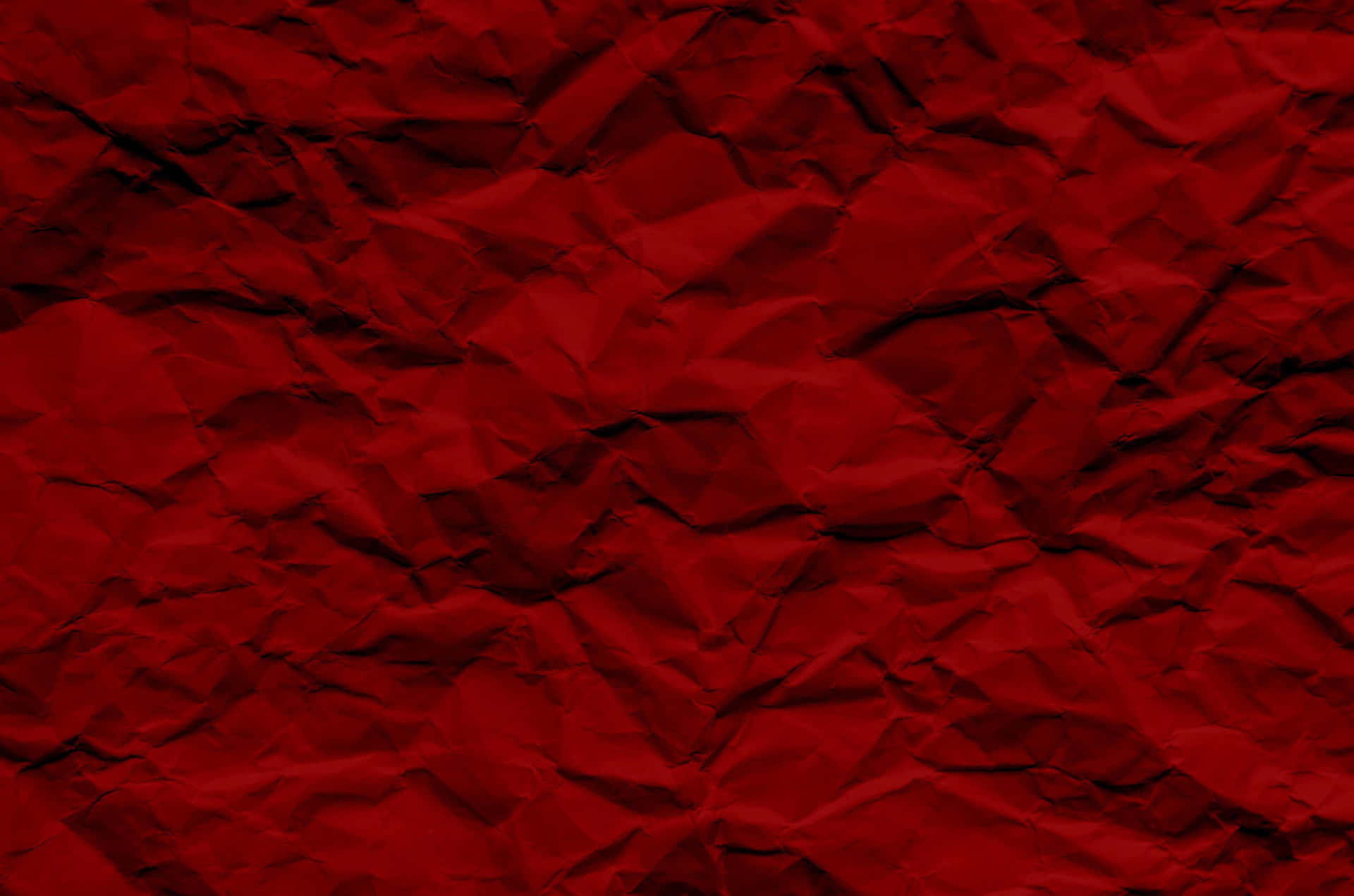Red Crumpled Paper Background Vector