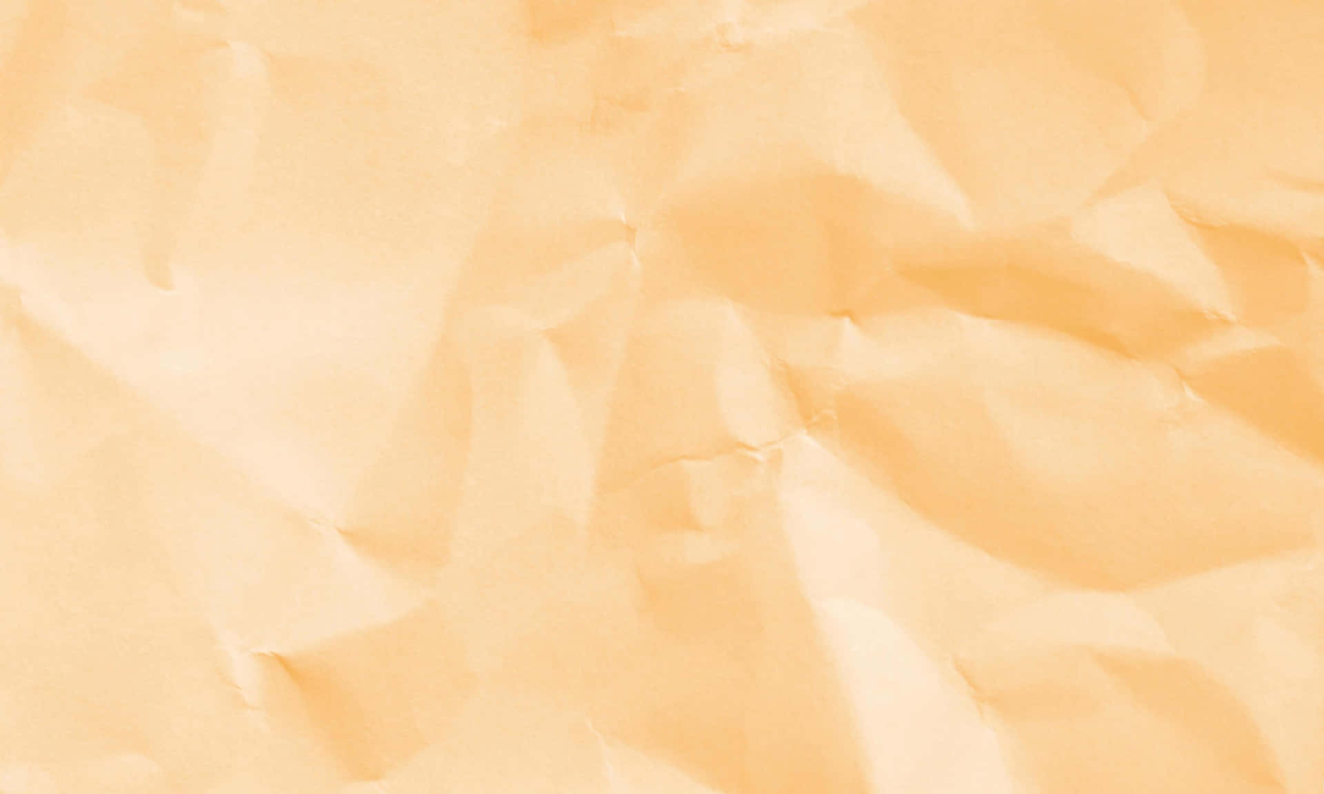 Crumpled Paper Lying On A Solid Color Background