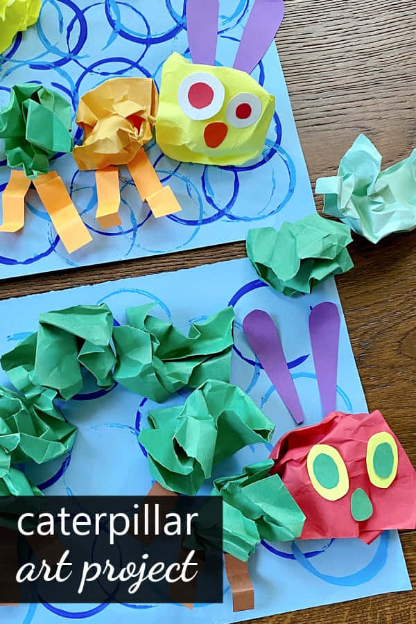 The Very Hungry Caterpillar Art Project