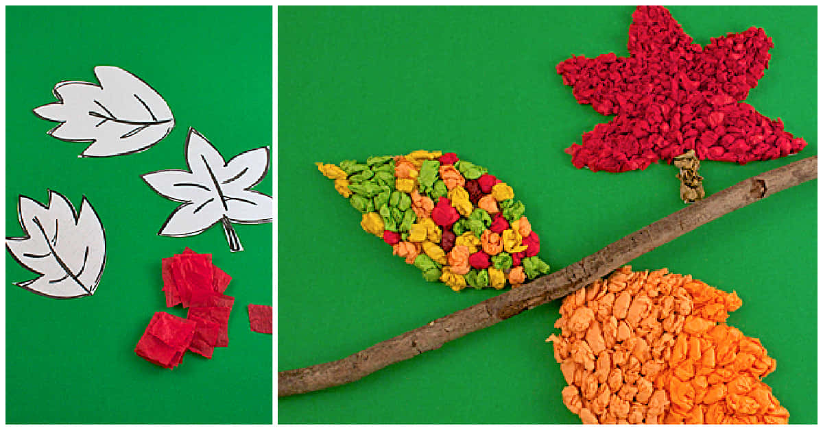 Fall Leaves Craft For Kids