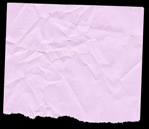 Crumpled Paper Texture PNG