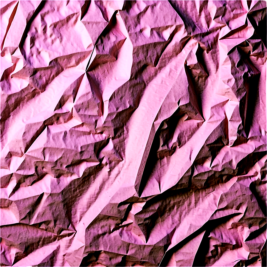 Crumpled Paper Texture Png 06122024 PNG