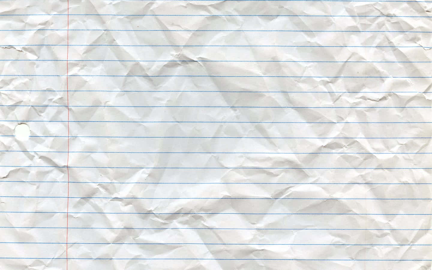 Crumpled Ruled Paper Background Wallpaper