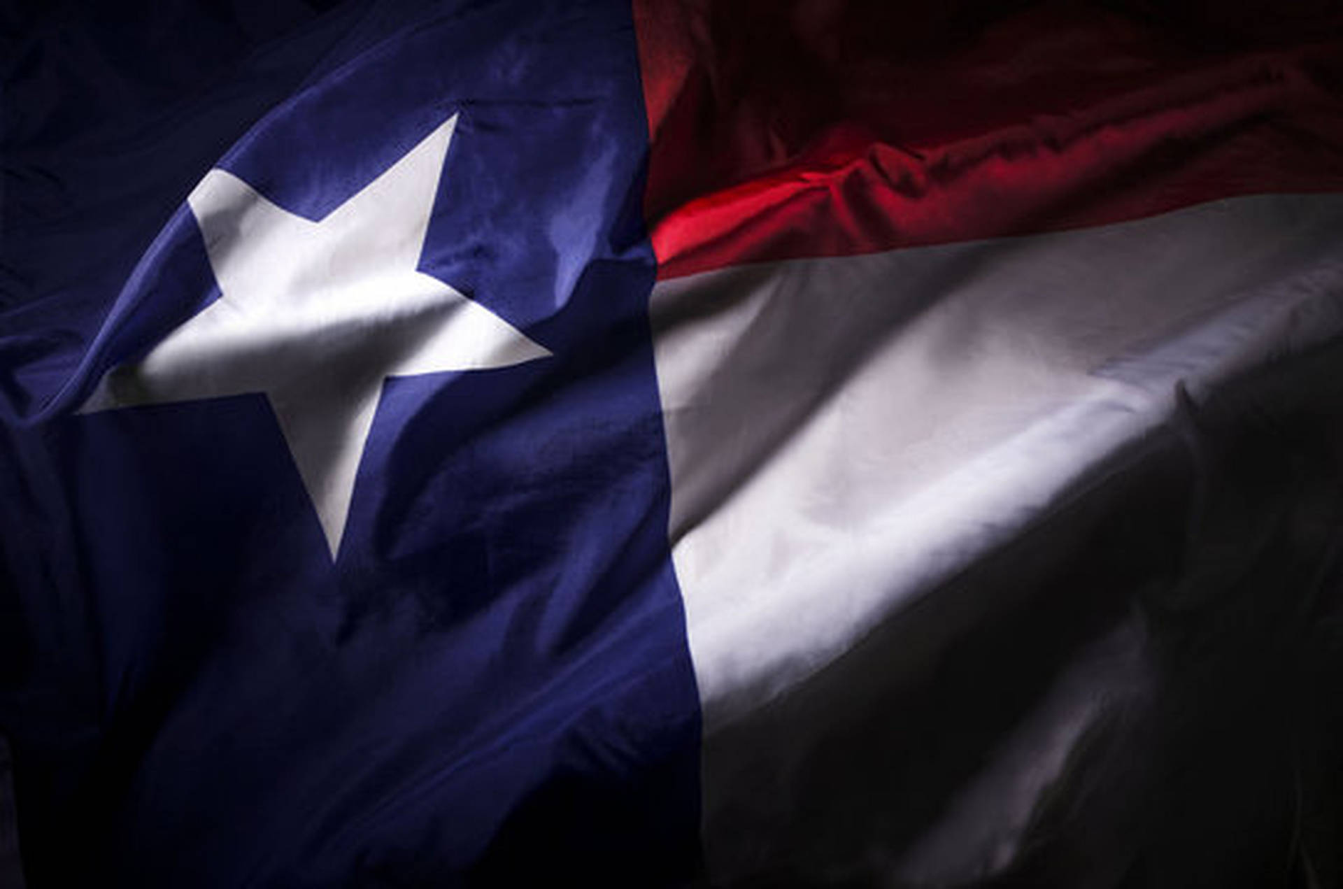 Crumpled Texas Flag Wallpaper