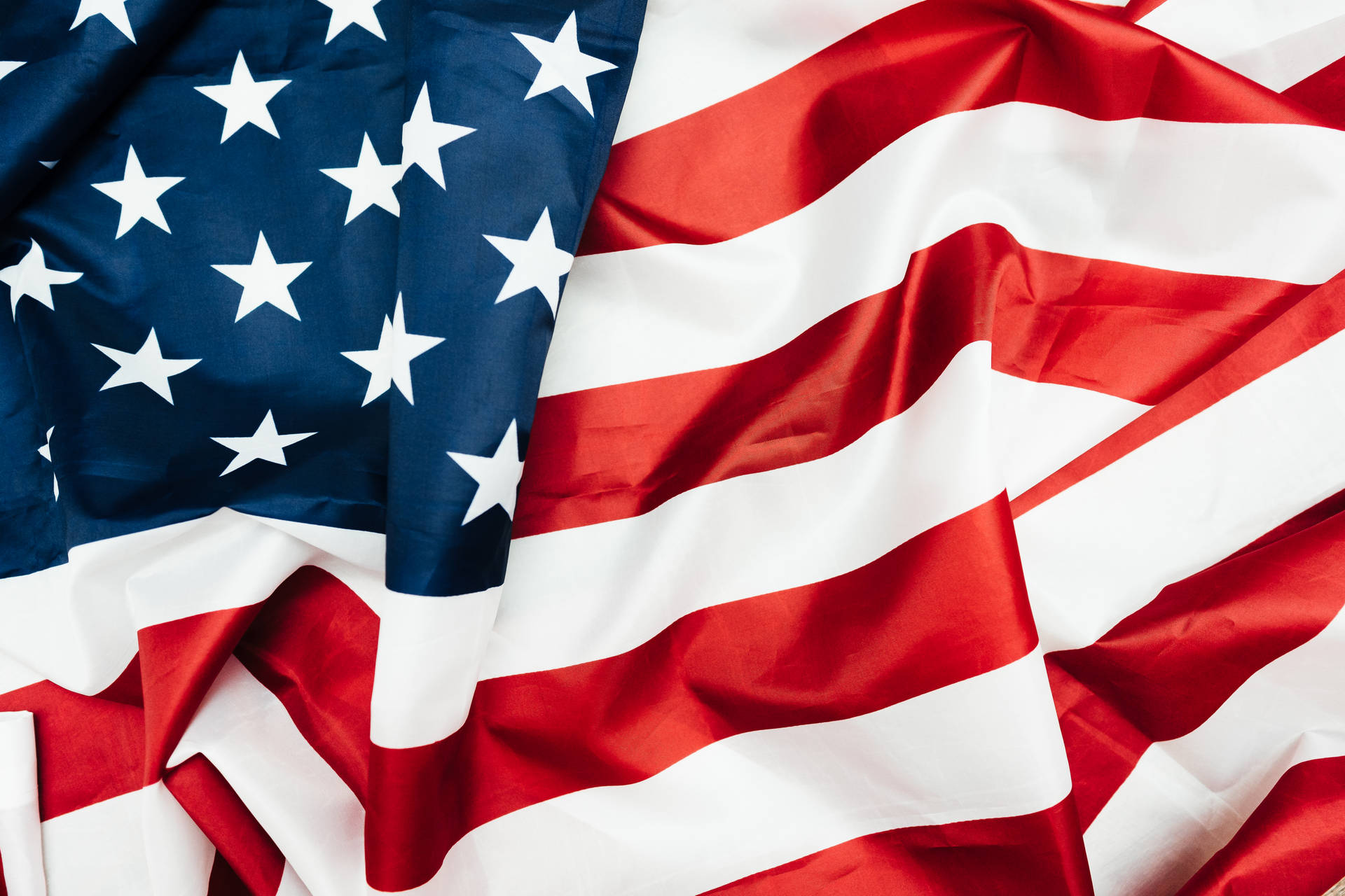 Wallpaperskrynklig Usa-flagg Iphone-bakgrundsbild. Wallpaper