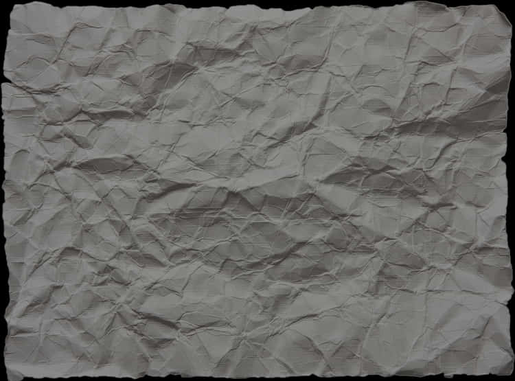 Crumpled_ Gray_ Paper_ Texture PNG