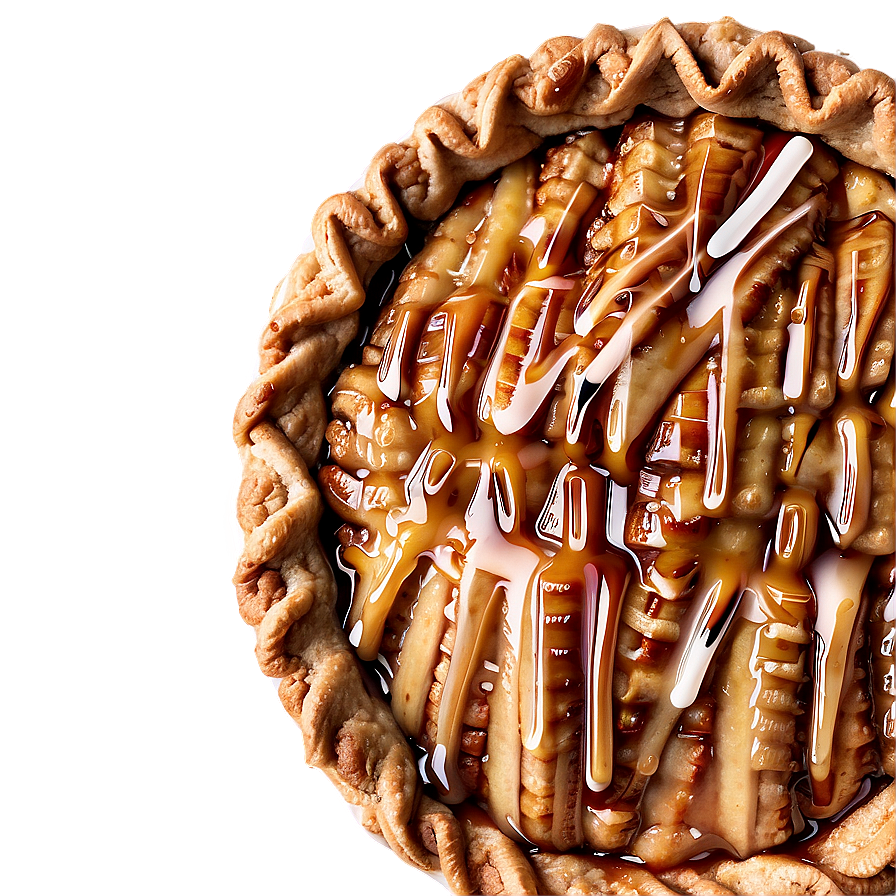 Crunchy Caramel Apple Pie Png Ofm93 PNG