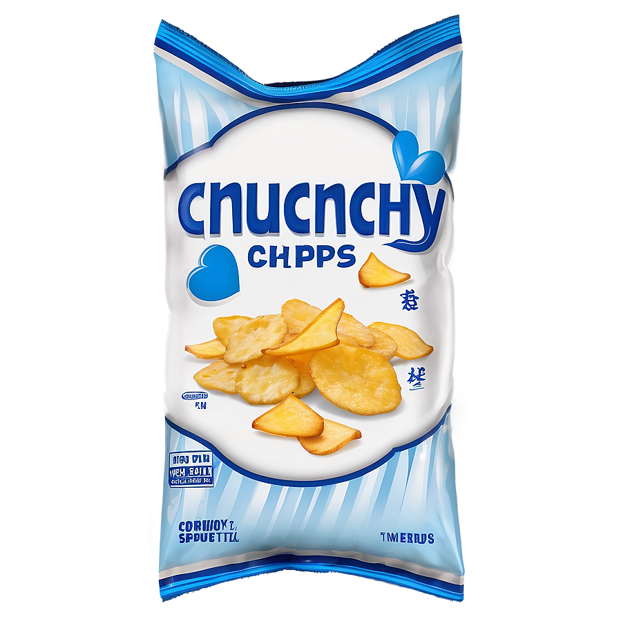 Crunchy Chips Bag Png Juq84 PNG