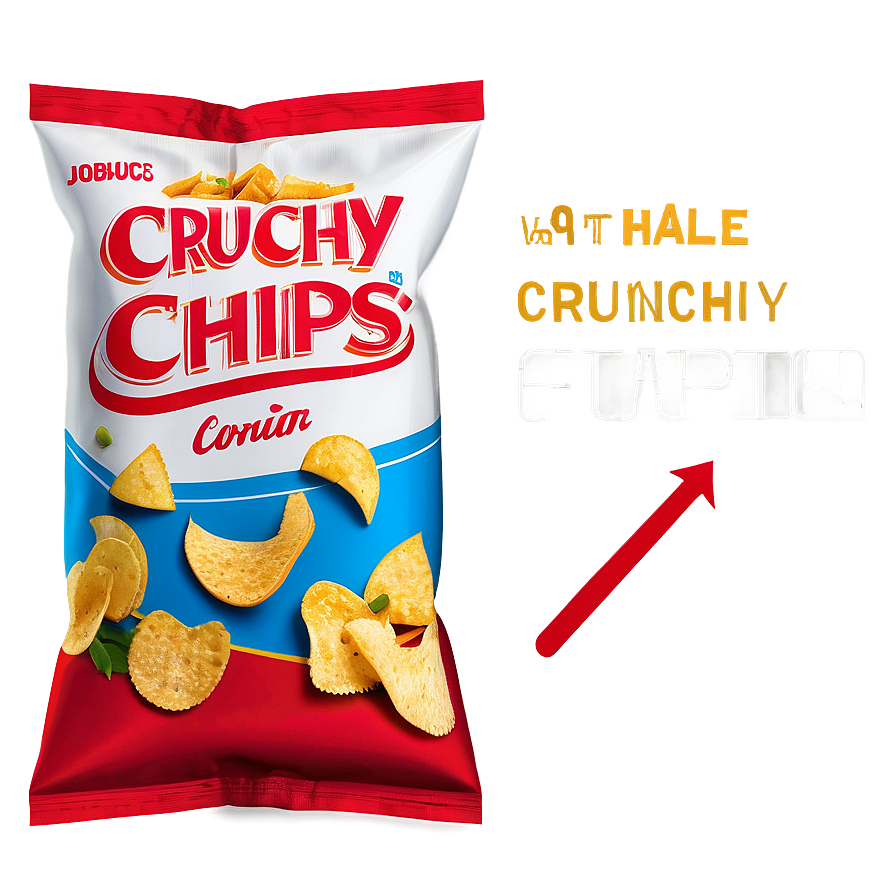 Crunchy Chips Bag Png Ktf PNG