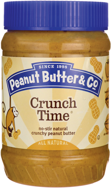 Crunchy Peanut Butter Jar PNG