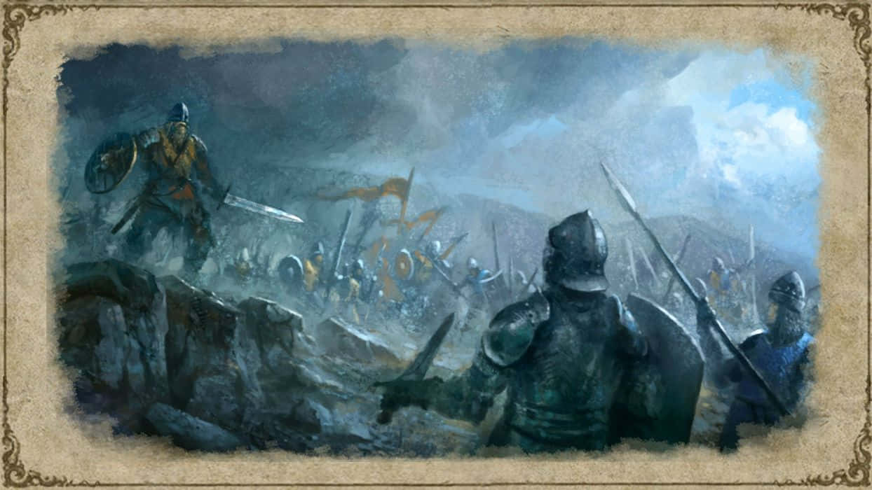 A Knight in Shining Armor Wallpaper