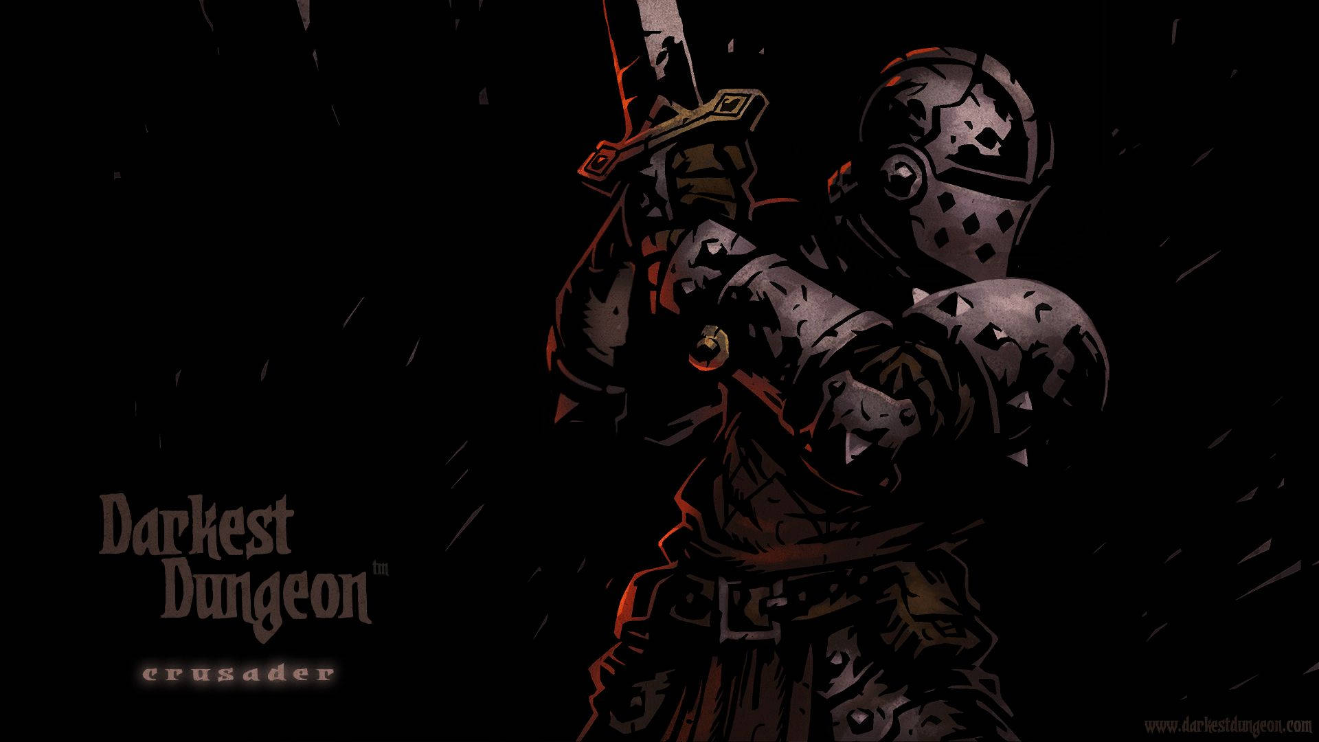 “Fortitude and valor in the face of insurmountable odds - the Crusader in the Darkest Dungeon” Wallpaper