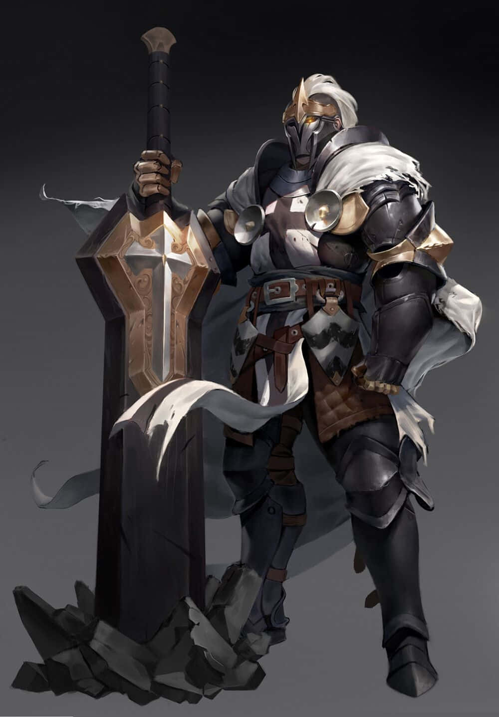 The Inspiring Strength of a Crusader