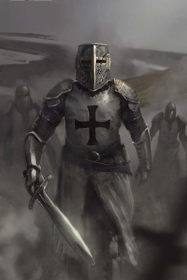 Medieval Crusader Warrior