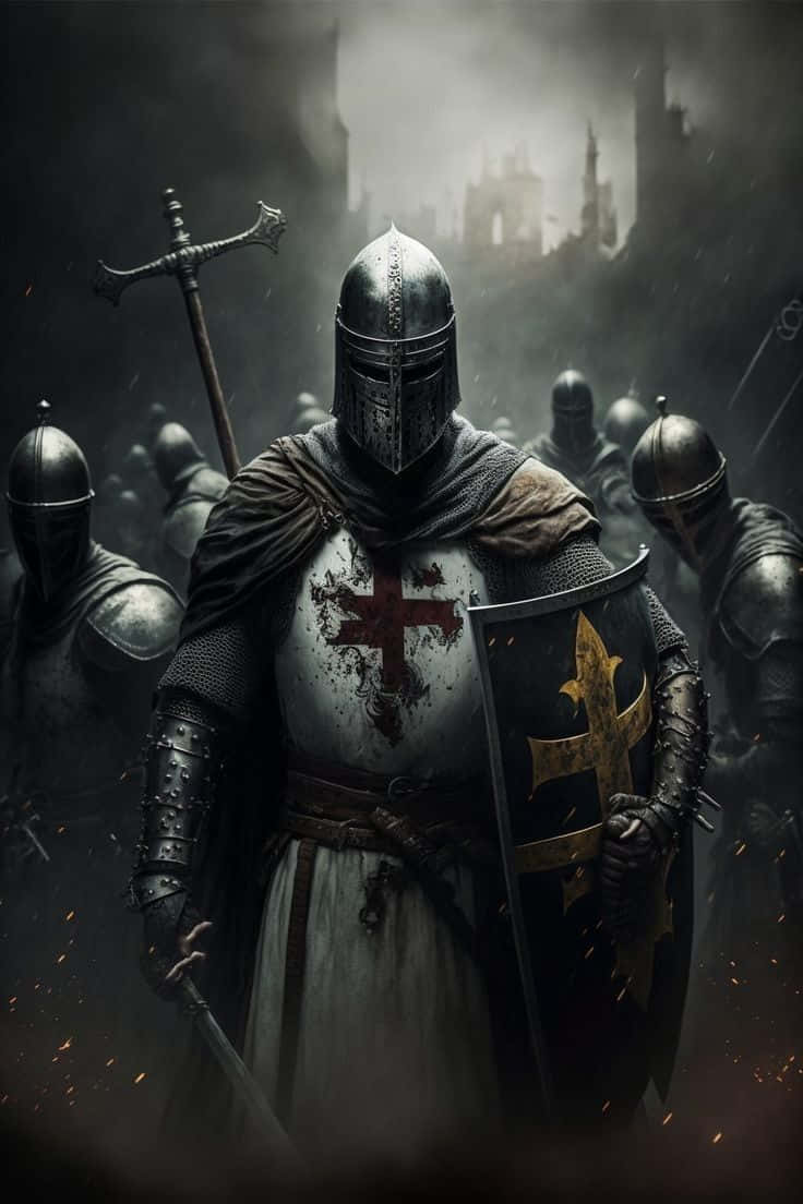 Crusader crusade knight HD phone wallpaper  Peakpx