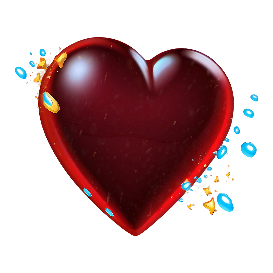 Crush Red Heart Emoji Png 06262024 PNG