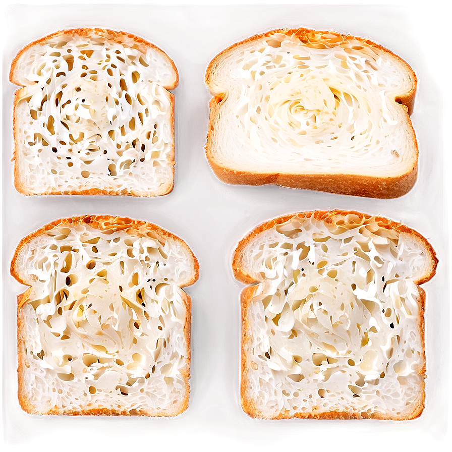 Crusty Bread Slice Png Qyg25 PNG