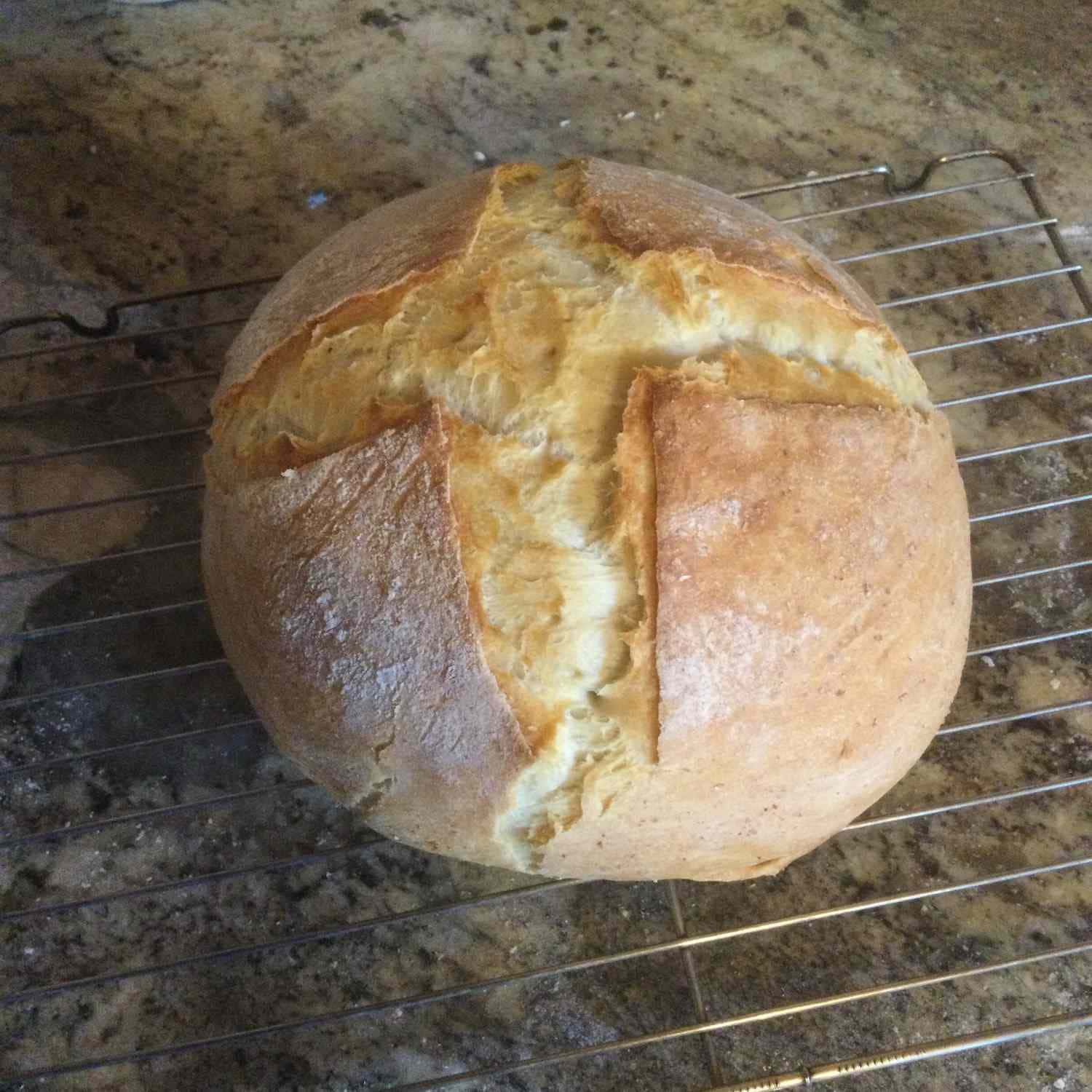 Crusty Crossed Bread Wallpaper