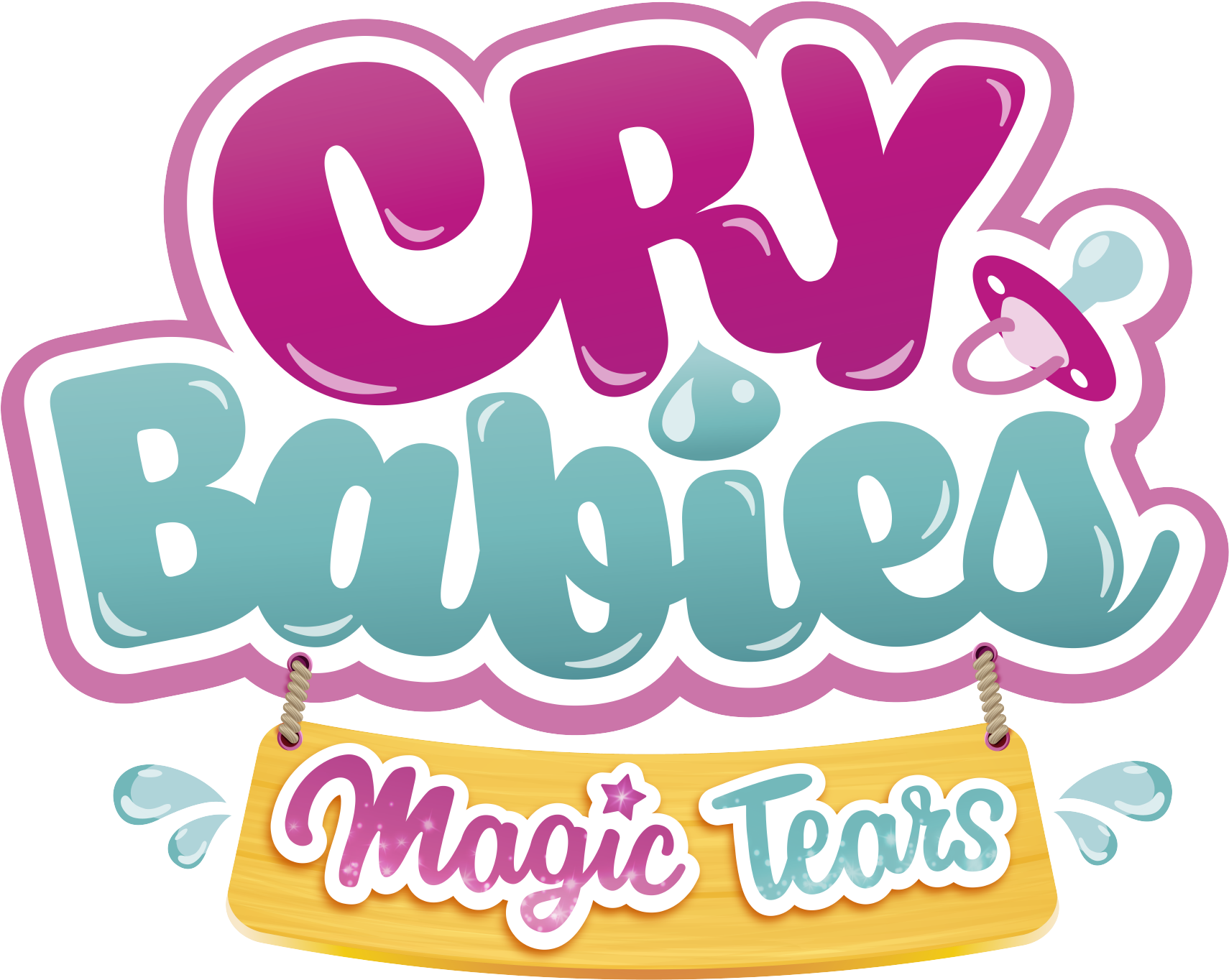 Cry Babies Magic Tears Logo PNG