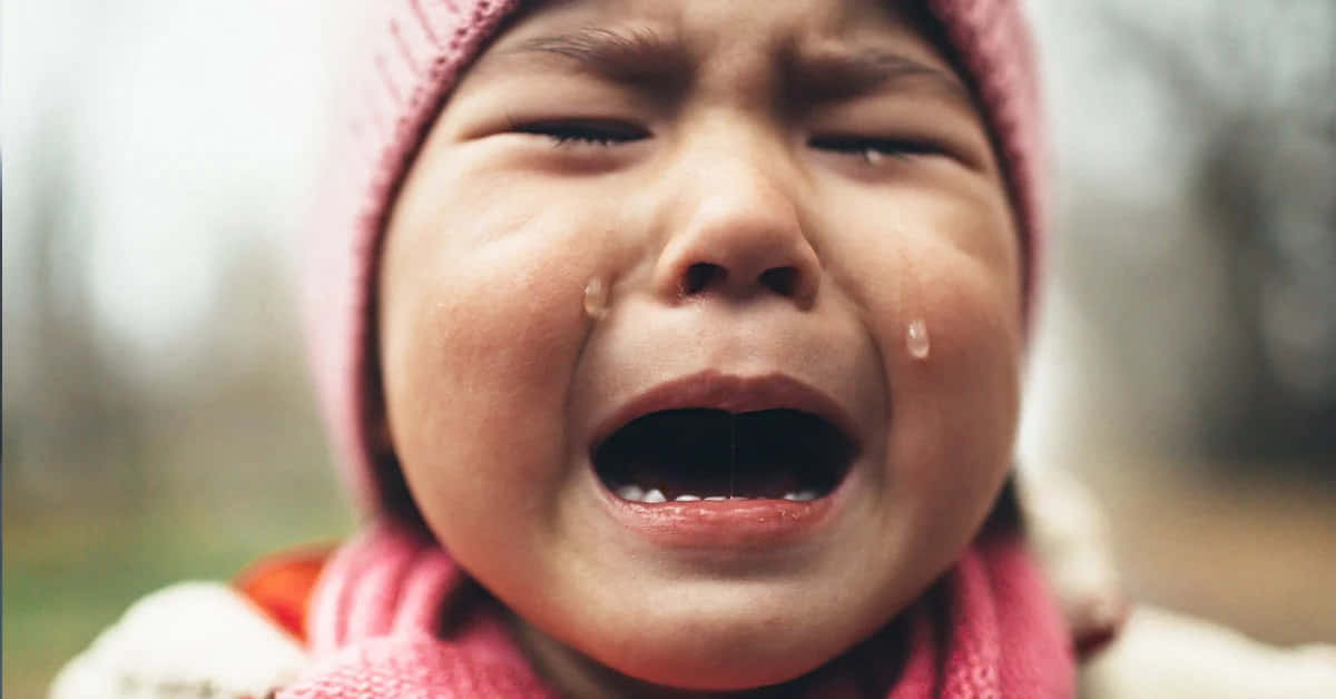 Asian Baby Cry Picture