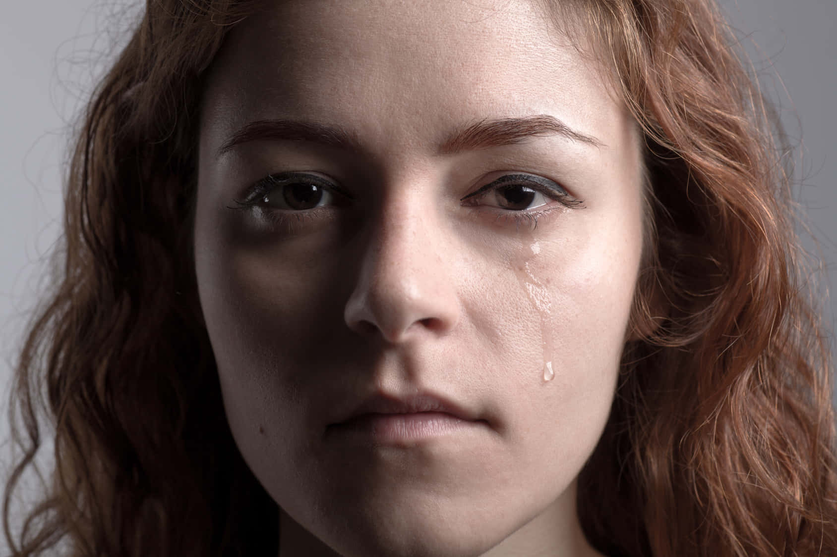 A Lonely Tear - Raw Emotion Displayed Through Tears