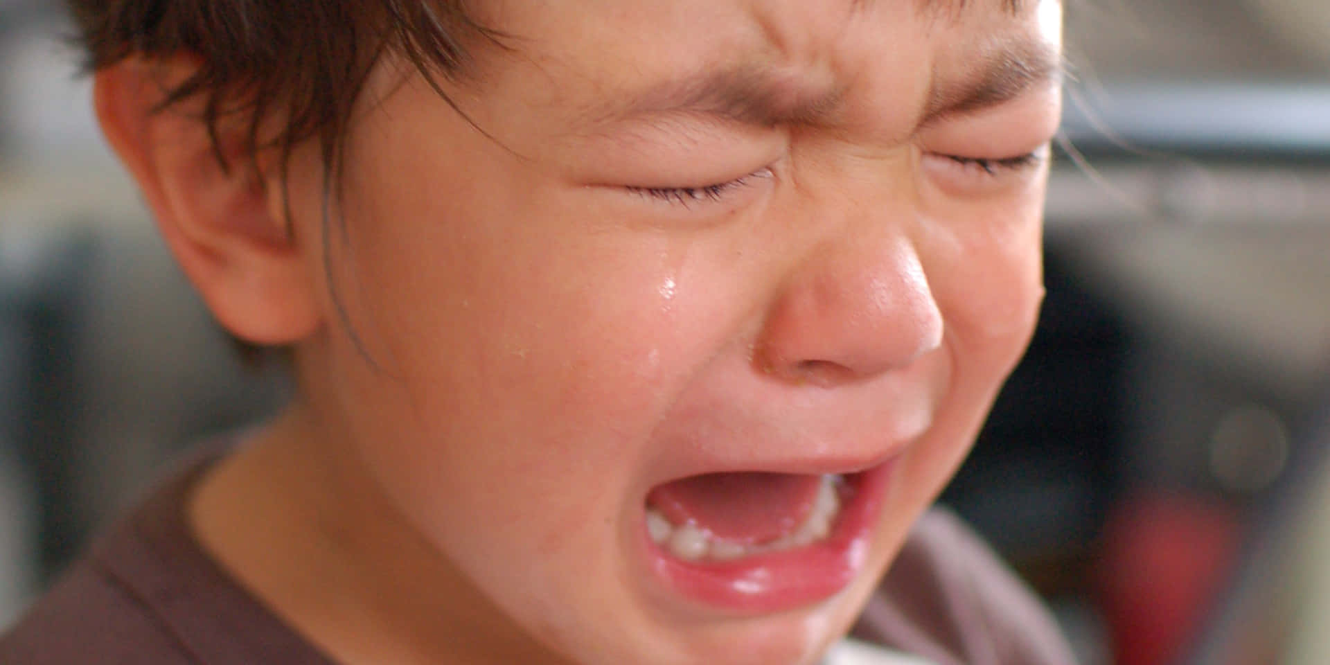 Adorable Cry Of A Kid Picture