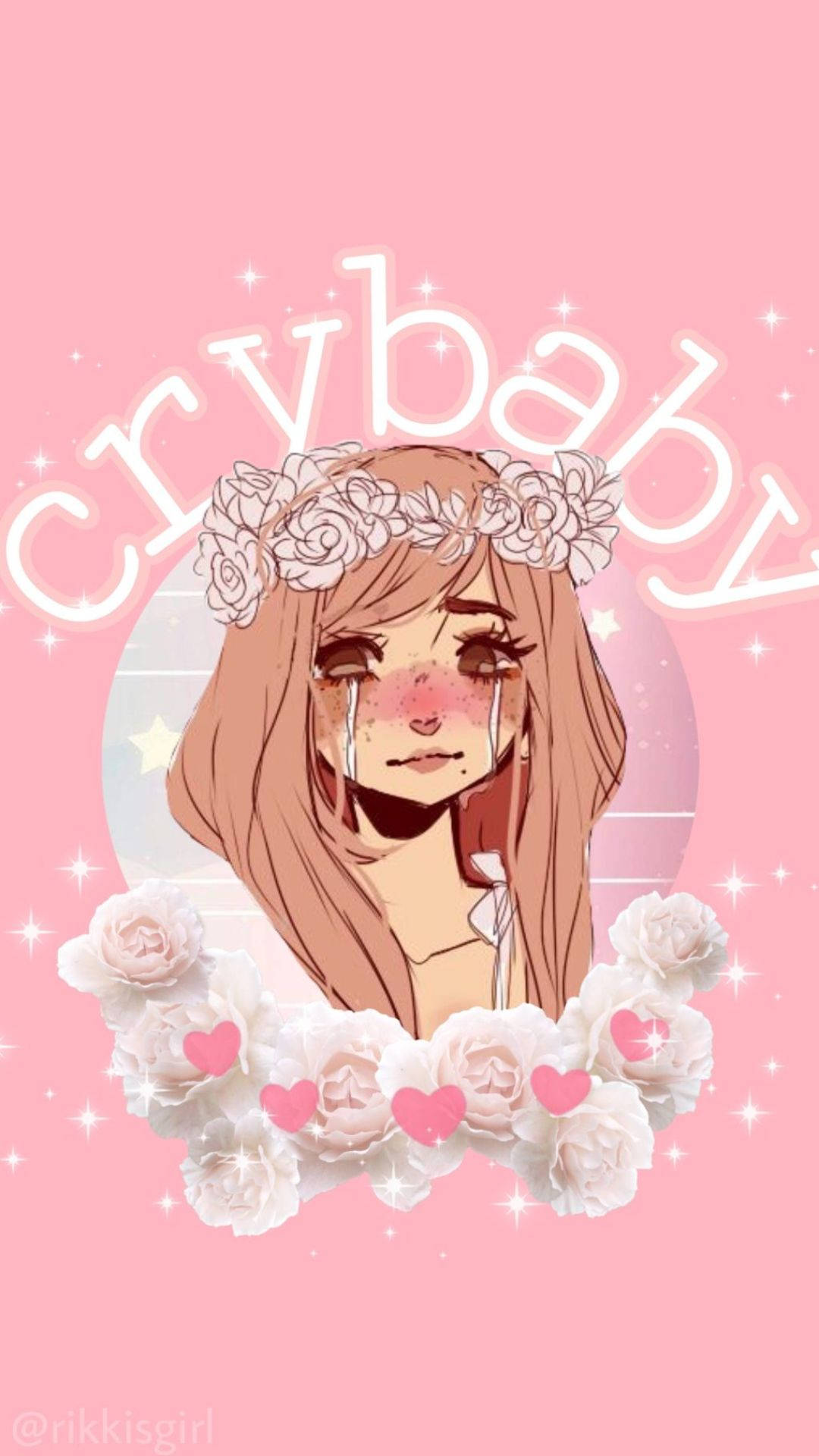 Crybaby Aesthetic Profile Wallpaper