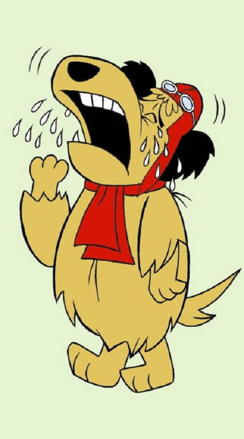 Crying Muttley Wacky Races Wallpaper