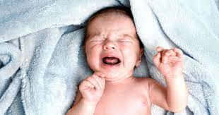 Crying Newborn Baby Wallpaper
