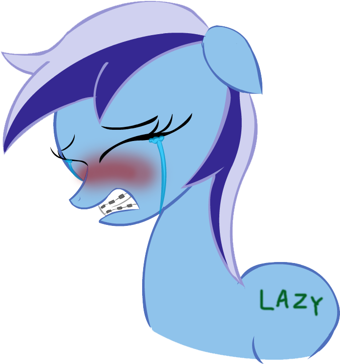 Crying_ Blue_ Cartoon_ Pony_ Meme.png PNG