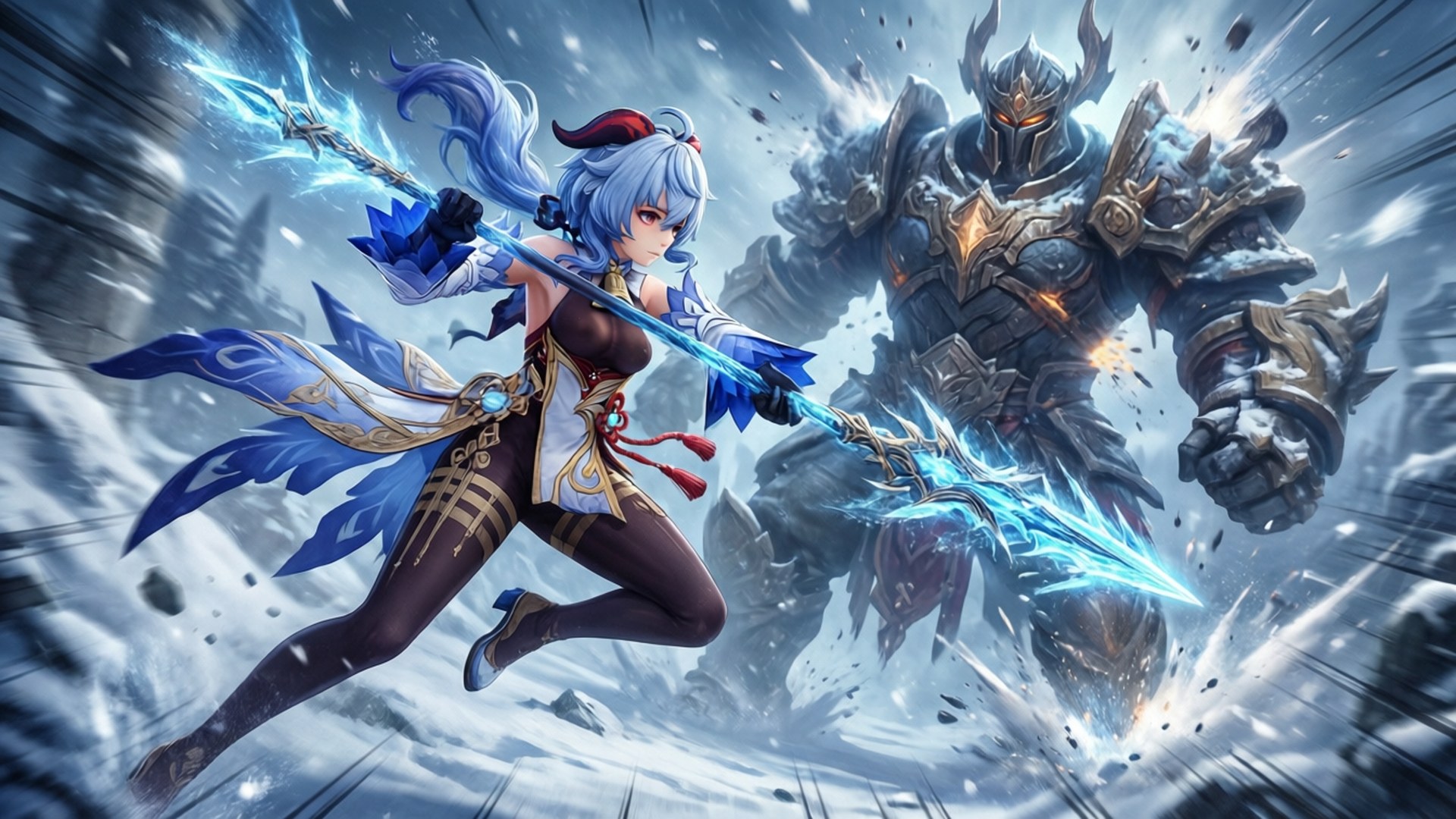 Cryo Storm Wallpaper