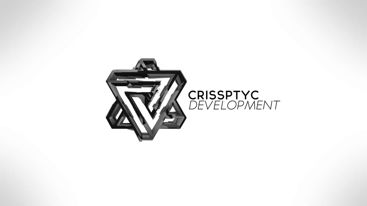 Cryptic Crissptyc Development Logo Wallpaper
