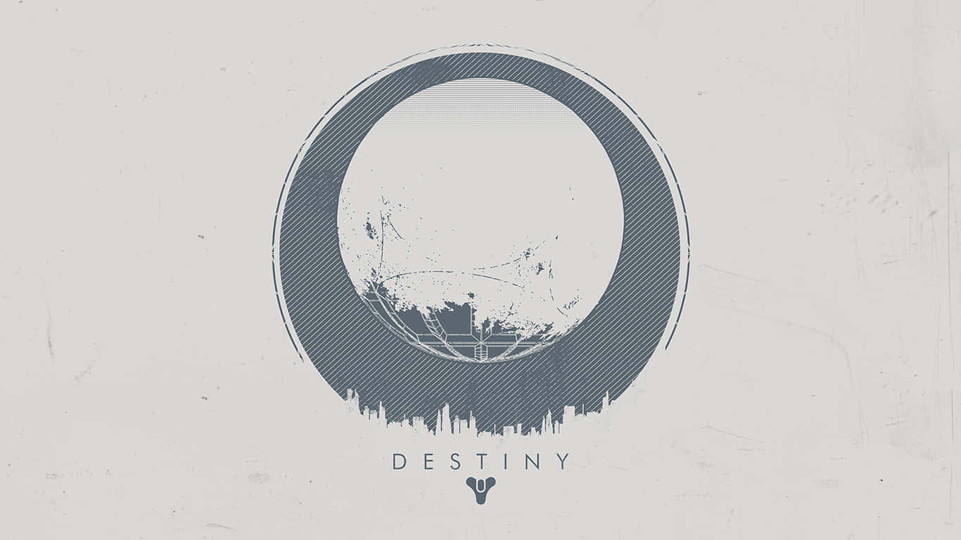 Cryptic Destiny Logo Art Wallpaper