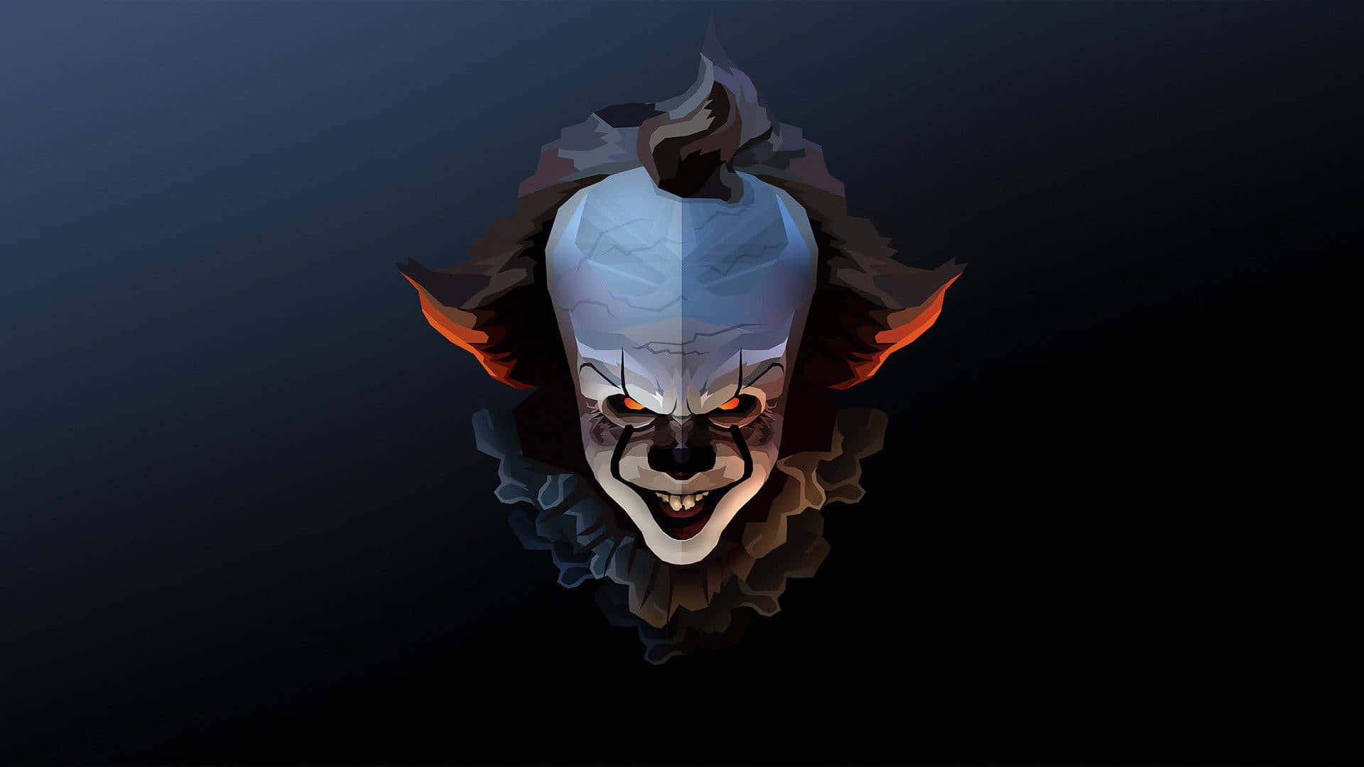 Cryptic Pennywise Head Logo Wallpaper