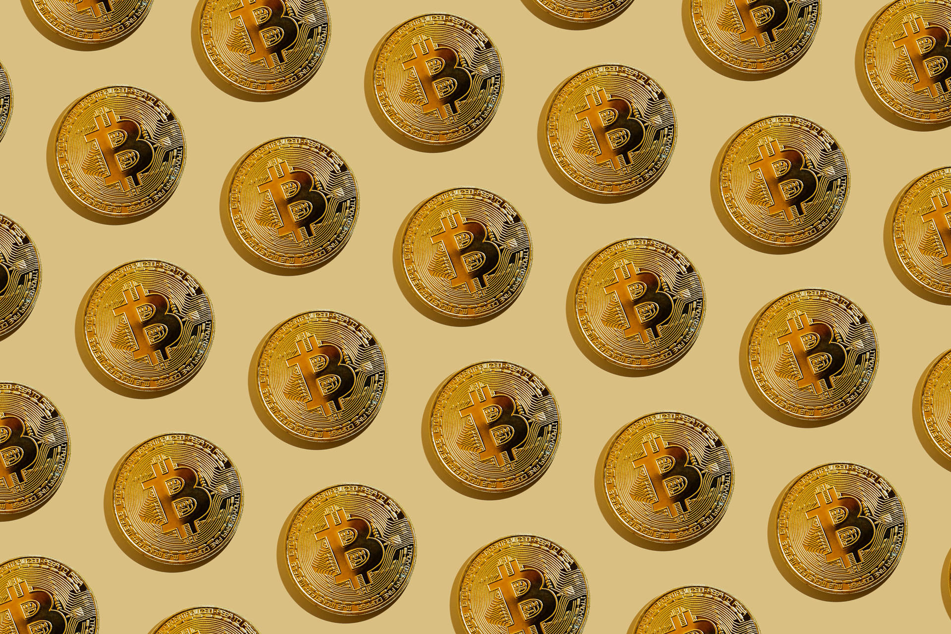 Cryptocurrency Bitcoin Pattern Picture