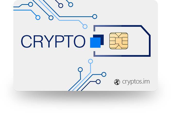 Cryptocurrency S I M Card Concept PNG
