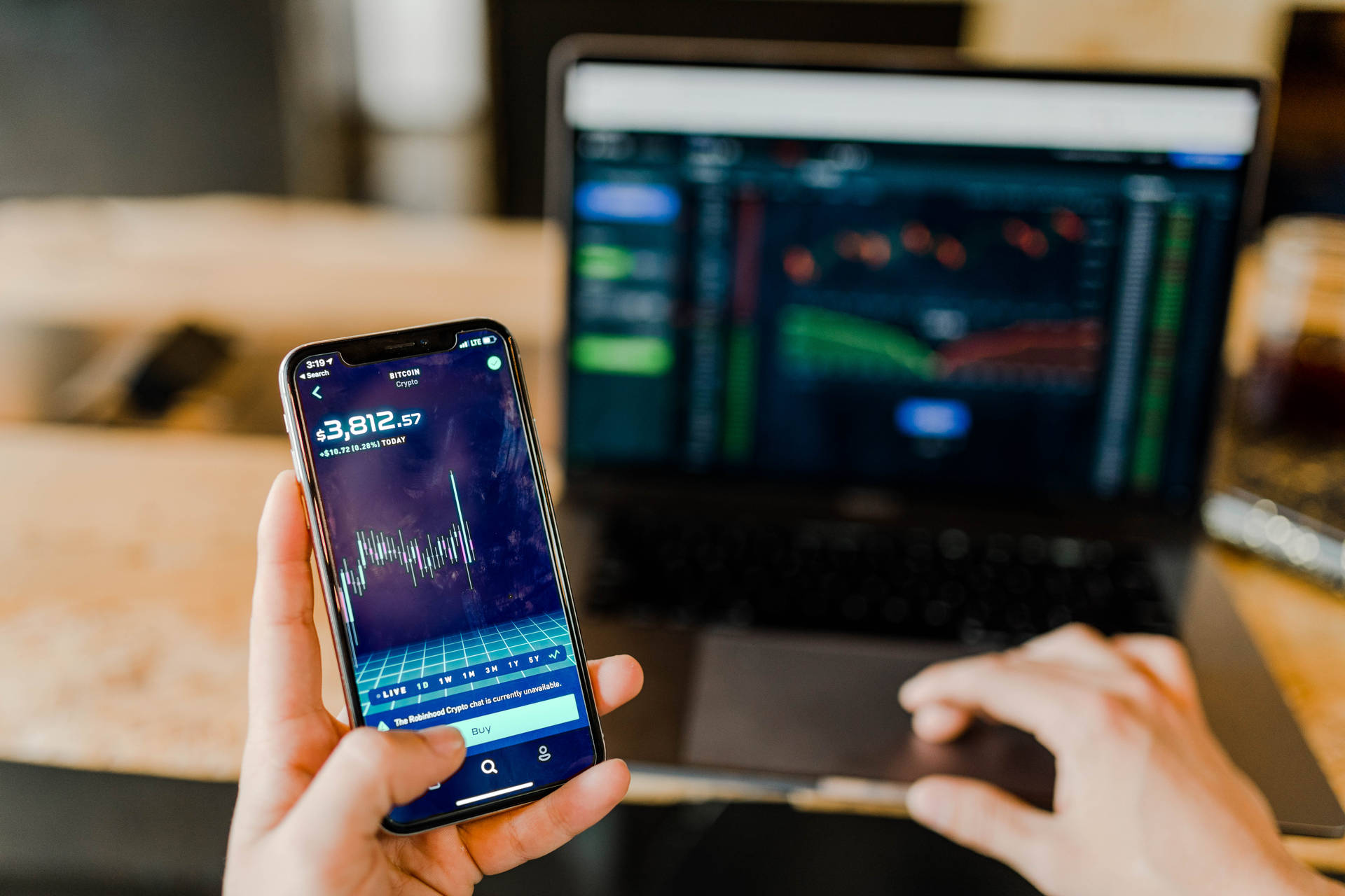 Cryptocurrency Trading On Phone