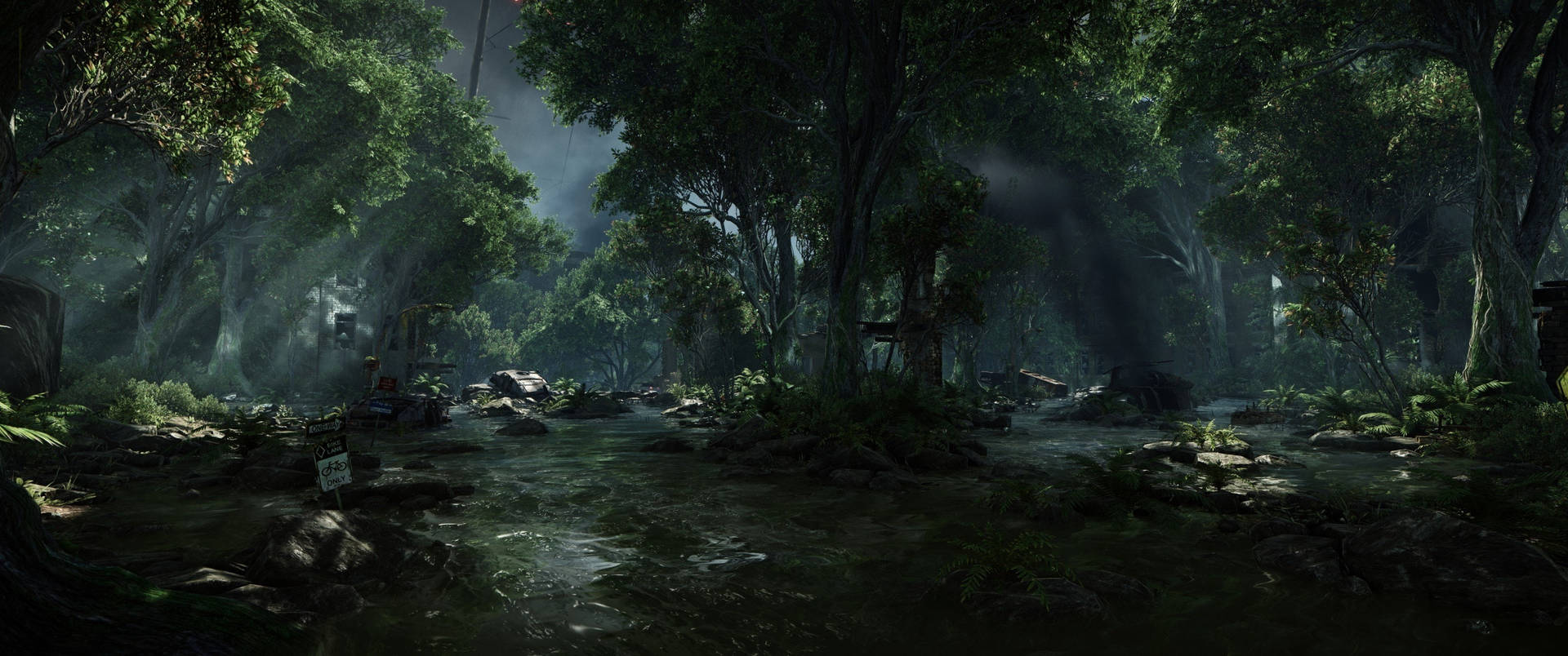 Crysis3 Ciudad Apocalíptica 4k Fondo de pantalla